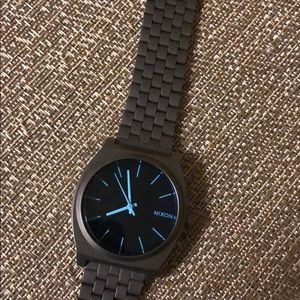 Nixon Time Teller Grey/Teal